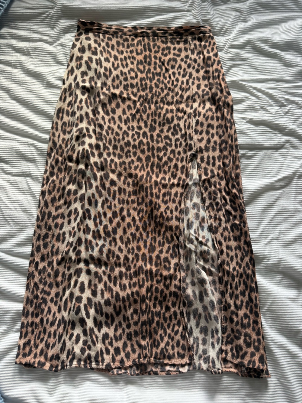 Cheetah Skirt with slit